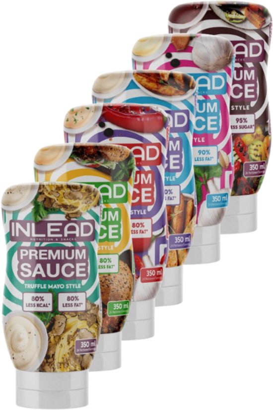 Inlead | Mix Premium Sauces | 6 x 350 ml