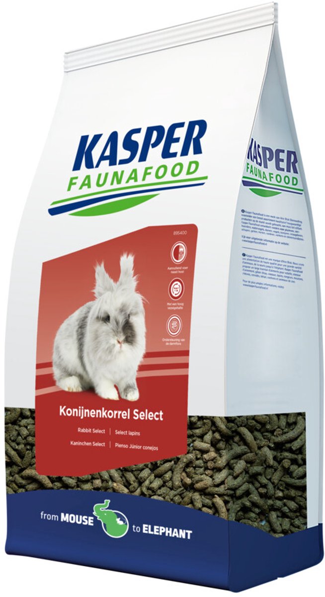 Kasper Faunafood Konijnenvoer Konijnenkorrel Select – 2 kg
