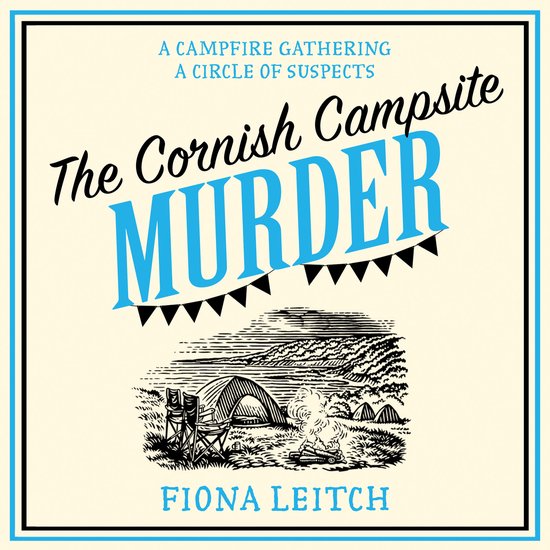 A Nosey Parker Cozy Mystery-The Cornish Campsite Murder - cover