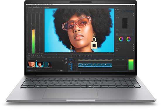 HP ZBook 8 G1i 16 Intel Core Ultra 5 225H Mobiel werkstation 40,6 cm (16") WUXGA 24 GB DDR5-SDRAM 512 GB SSD NVIDIA RTX 500 Ada Wi-Fi 7 (802.11be) Windows 11 Pro AI PC, AI Workstation Zilver - HP - Hoofdafbeelding