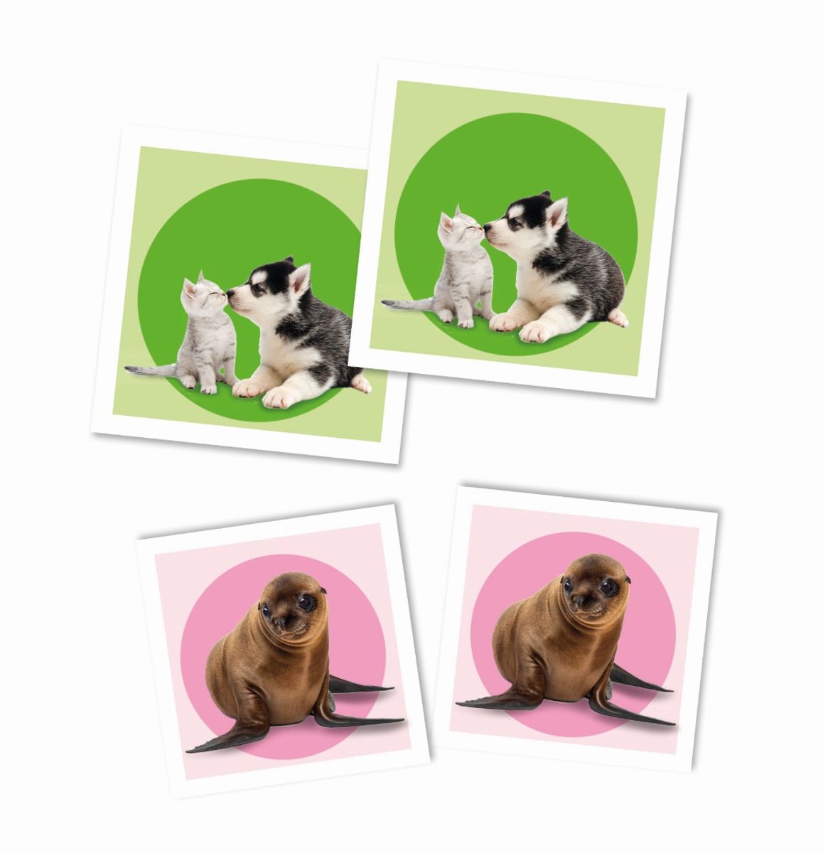 Clementoni - Memory voor kinderen - Baby Dieren - 48 Kaarten - Memory spel - Educatief Speelgoed - Vanaf 2 jaar — afbeelding 8