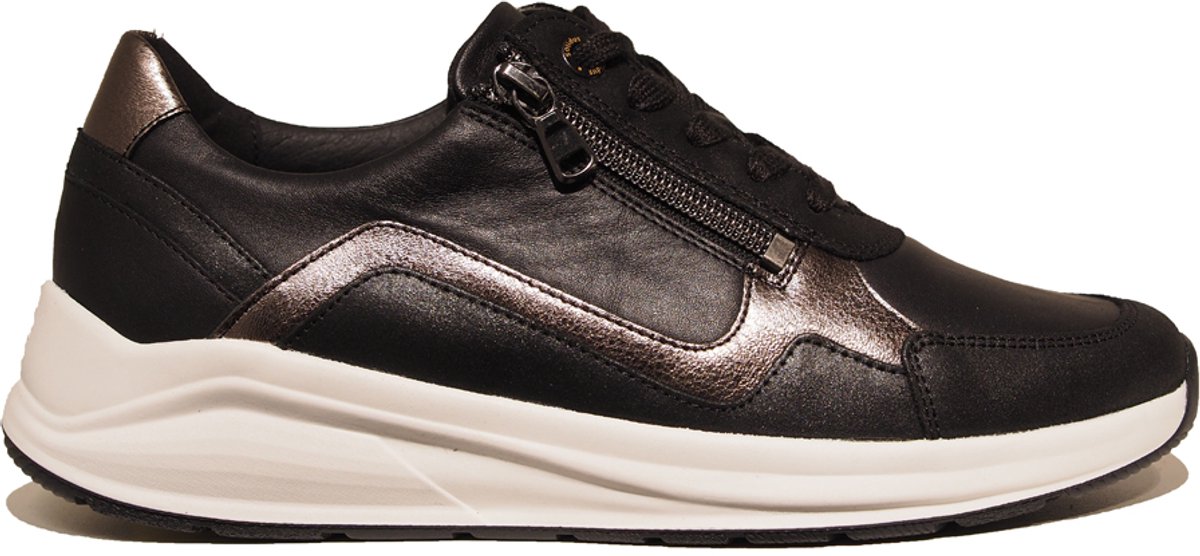 Solidus Kitty zwarte dames sneakers