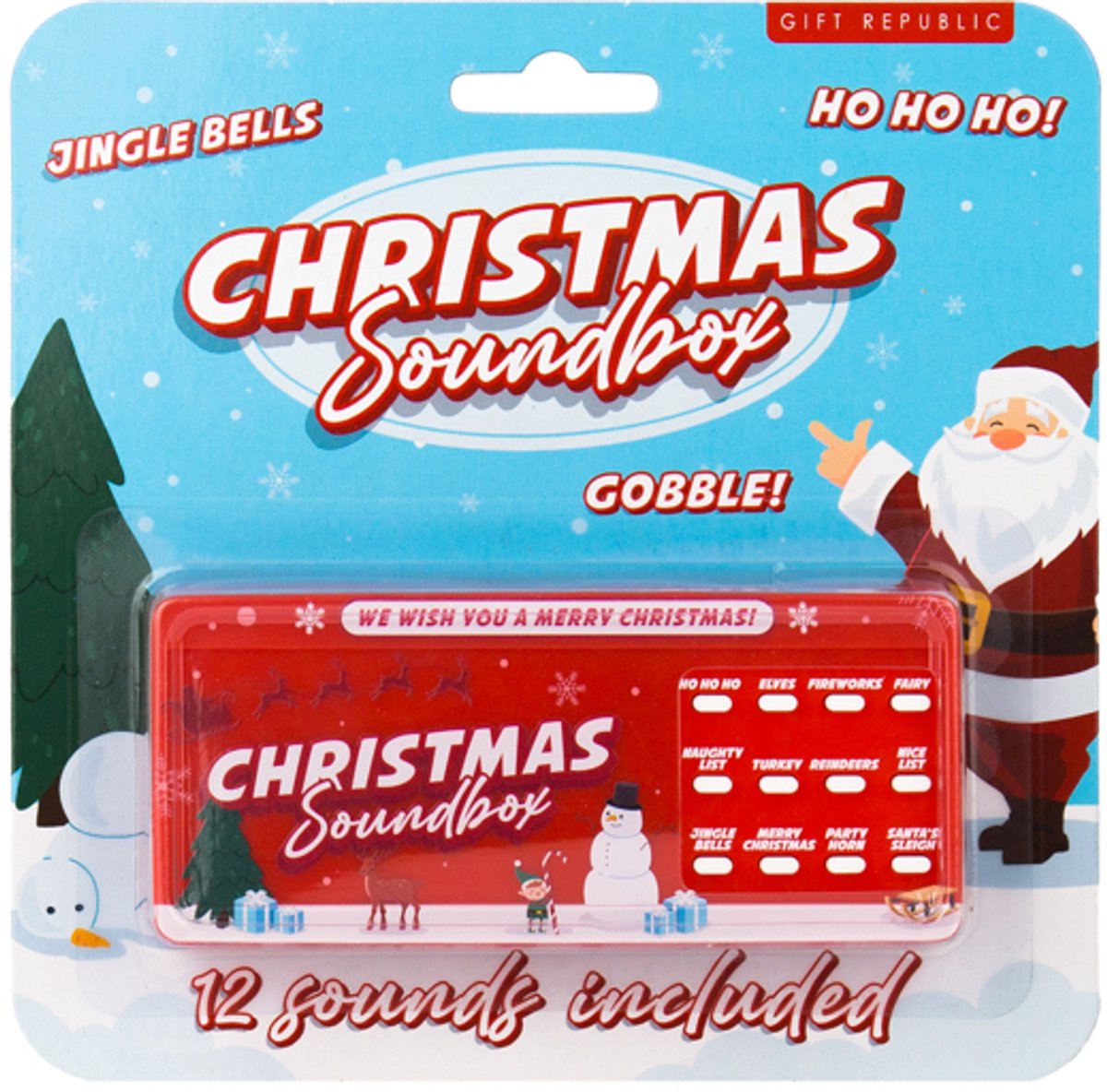 Gift Republic Sound Box - Christmas