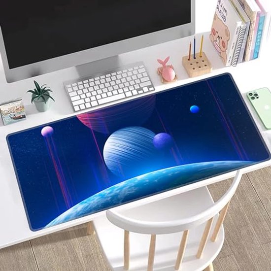 Grote gamingmuismat XXL - 90 x 40 cm - ideaal voor kantoor en gaming — afbeelding 2