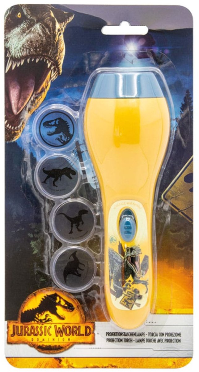Jurassic World Flashlight with Projector Dominion