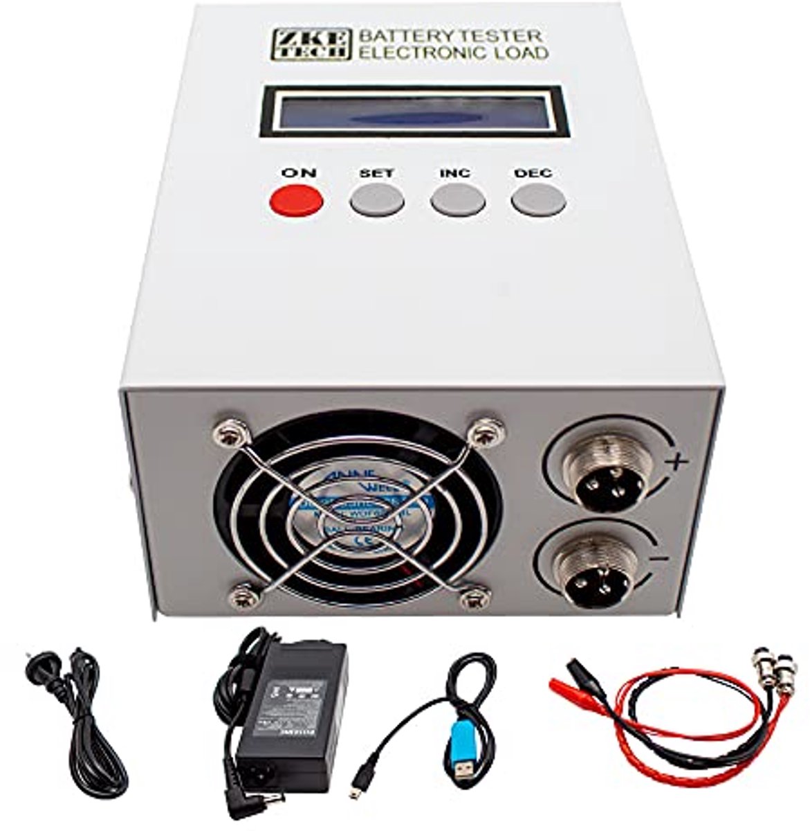 Lithium Loodzuur Accu Capaciteit Tester en Oplader - 5A Oplaad- en 20A Ontlaadcapaciteit