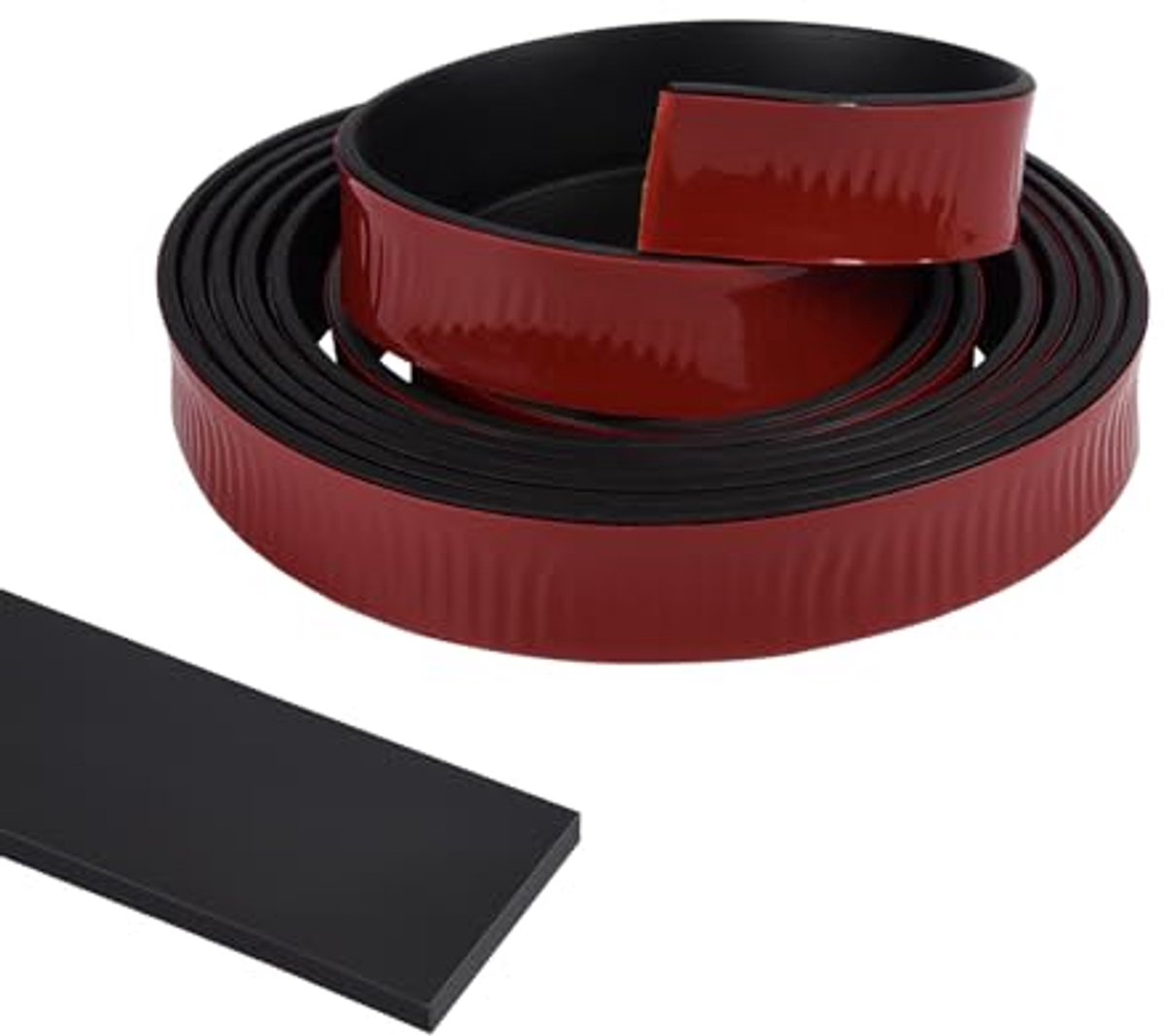 Zelfklevende rubberen strip 25 mm - Massief neopreen voor doe-het-zelf projecten