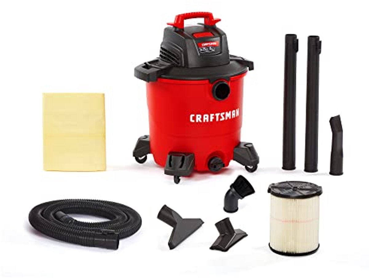 Draagbare multifunctionele stofzuiger met borstel voor stof en accessoires