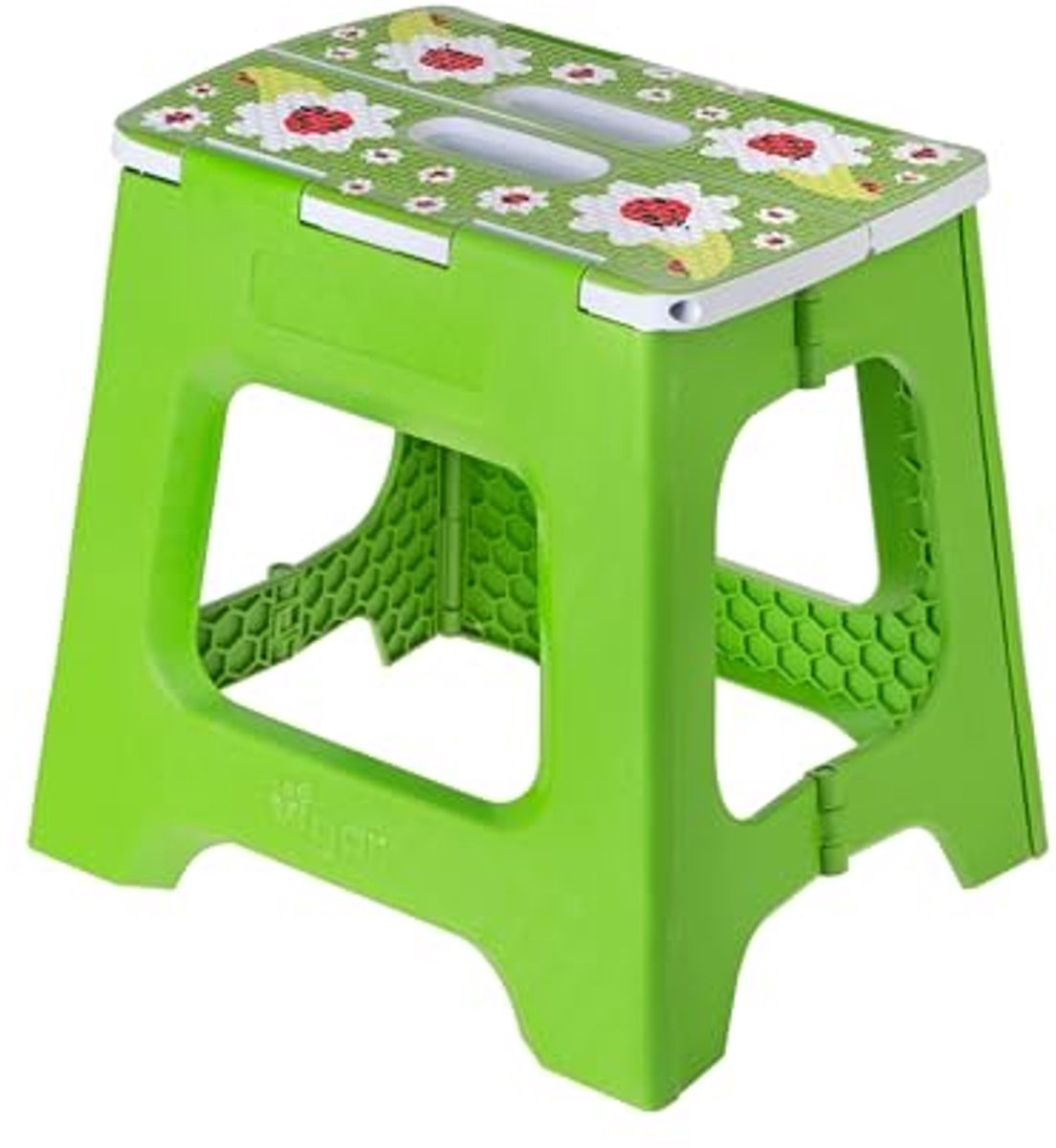 Inklapbare Compact Kruk 32 cm met Handgrepen - Antislip Veiligheid