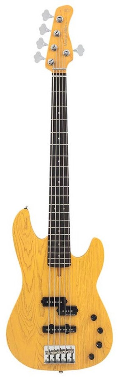 Sire P6 5/BSB Marcus Miller 5-snarige actieve basgitaar Butterscotch Blonde