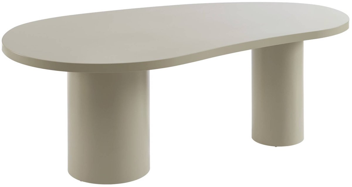 sweeek - Organische eettafel rubberhout voor 8 personen 210cm - esmee