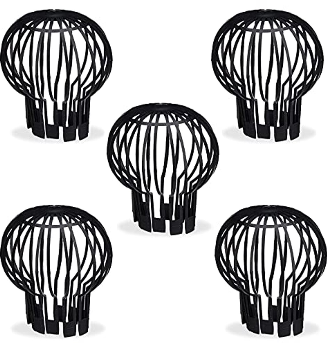 Flexibele Dakgootbescherming met Bladfilter - 5 Stuks