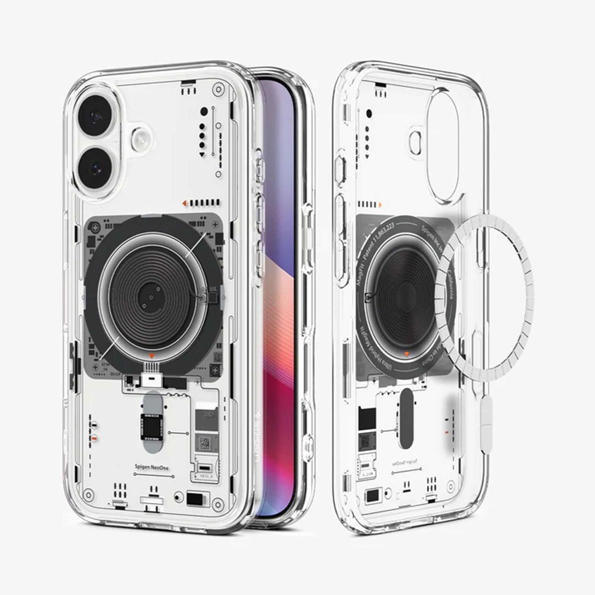 Spigen Ultra Hybrid MagSafe geschikt voor iPhone 17 hoesje - Neo One