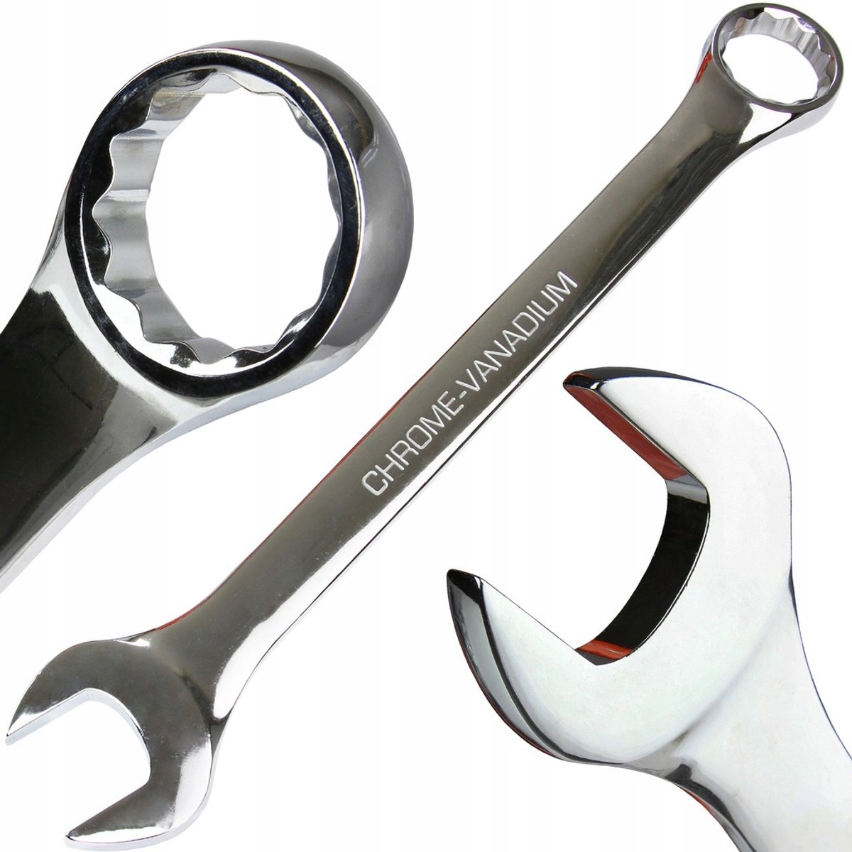 Ringsleutel 32mm CRV - Chroom vanadium, plat en ring