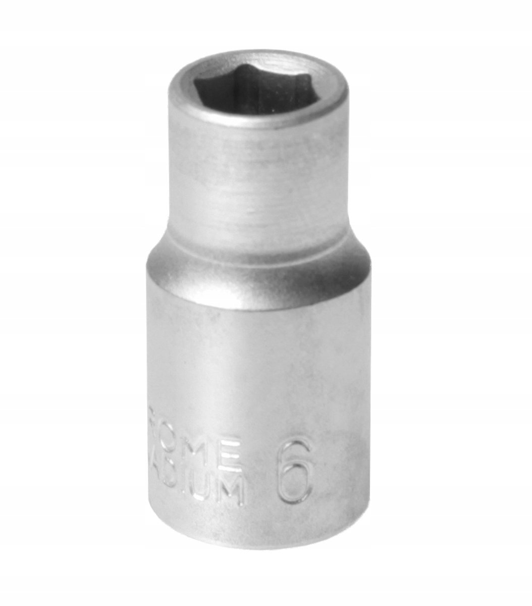 MJW Doplagssleutel 1/4" 6-kant 6mm Chroom-Vanadium
