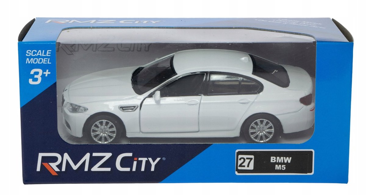 RMZ BMW M5 Speelgoedauto Schaal 1:32 - Wit