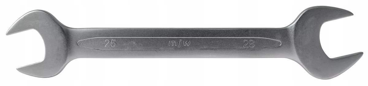 MJW Dubbelzijdige Platte Sleutel 25x28 mm Staal