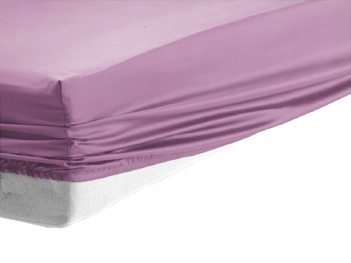 Nova3 Satijnen Laken 140x200cm+30cm - Roze - met elastiek
