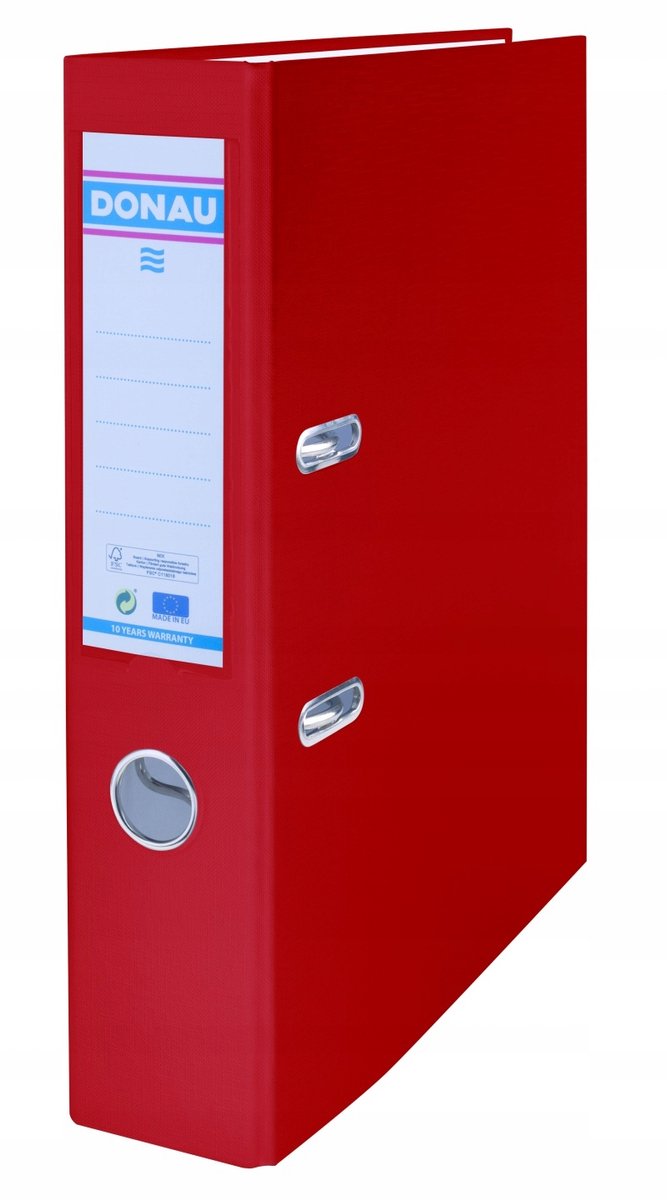 Donau Master FSC Segregator PP A4 75mm Rood