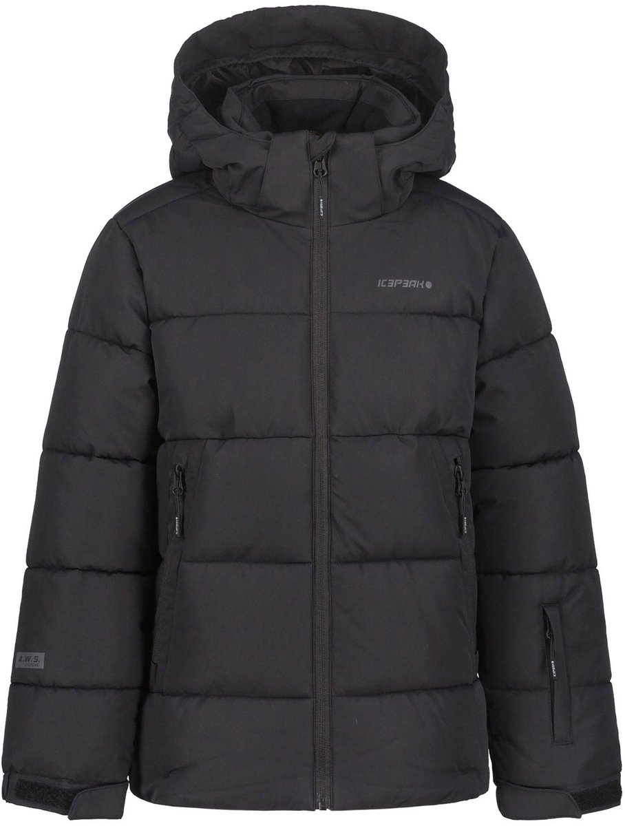 ICEPEAK LOUIN JR Jongens Winterjas Zwart