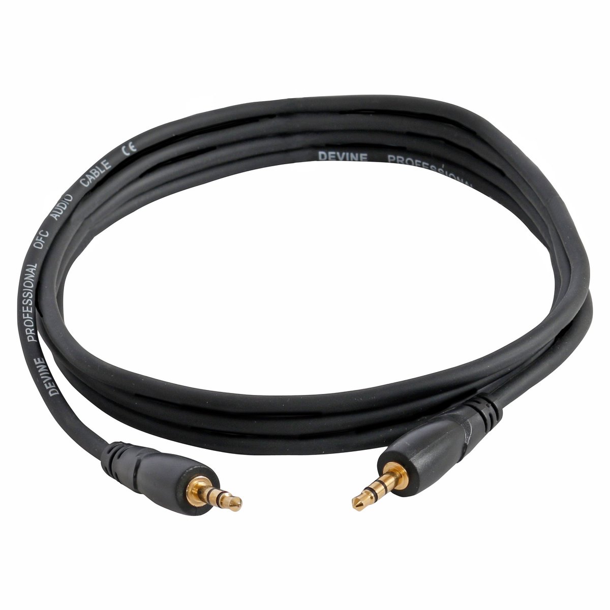 Devine JACSM/5 3.5 mm jack - 3.5 mm jack stereo mini jack kabel 5m