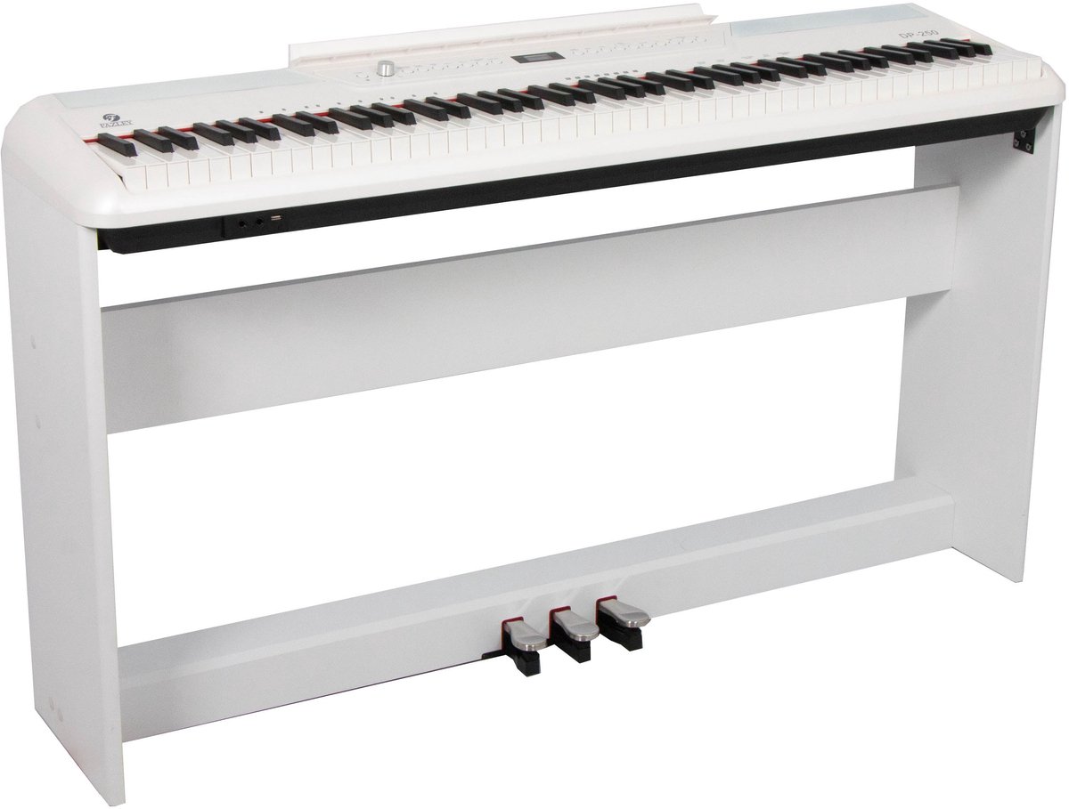 Fazley DP-250-WH + ST1 digitale piano wit