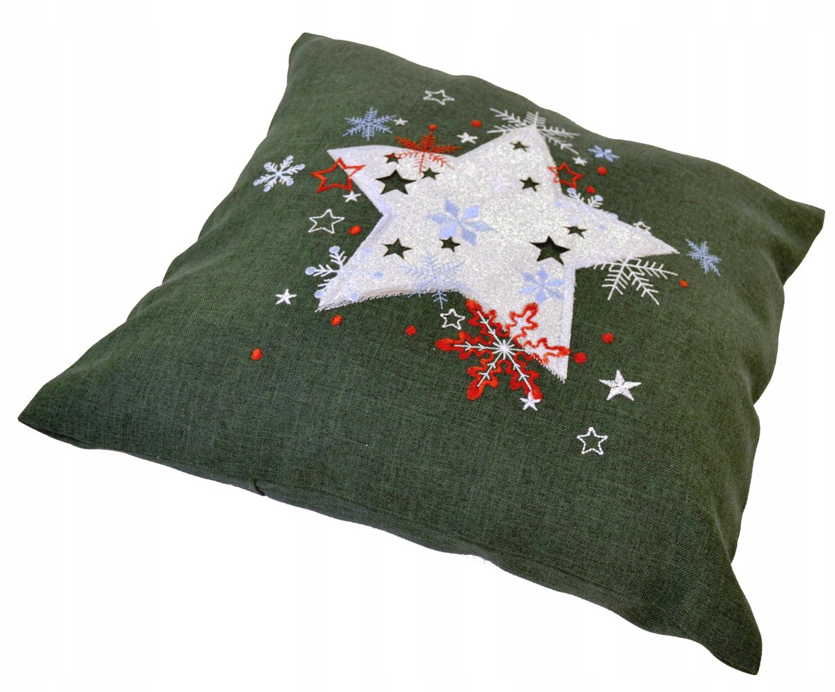 Kerstkussenhoes 40x40cm - Feestelijk Design