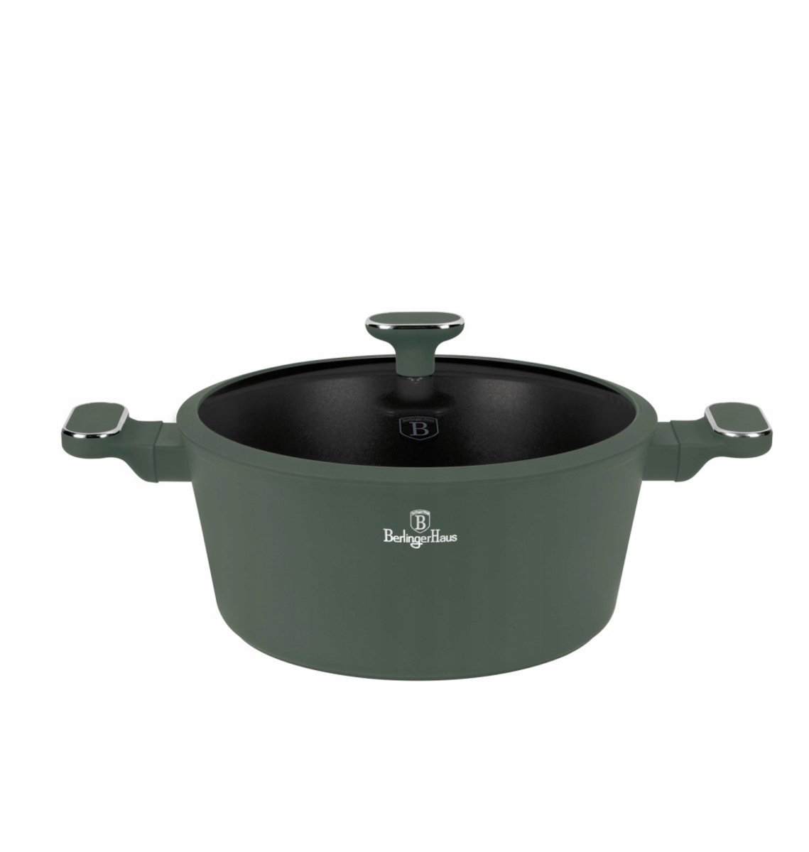 Grote Pan met Deksel 28cm - Matte Green Collectie