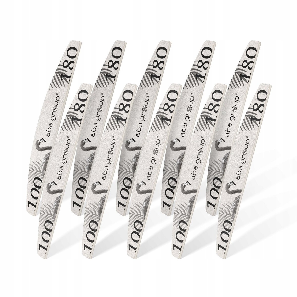 Aba Nagelvijlen Halve Maan 100/180 Slim - Set van 10