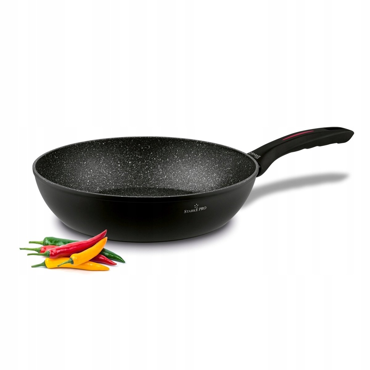 Diepe Granieten Koekenpan 24 cm - Geschikt voor Inductie