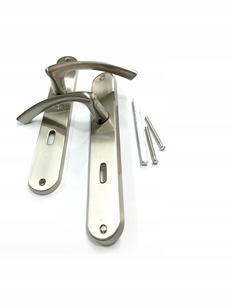 Gamet Deurklink DHP-11N/72/07 Nikkel Satin Lang Schild