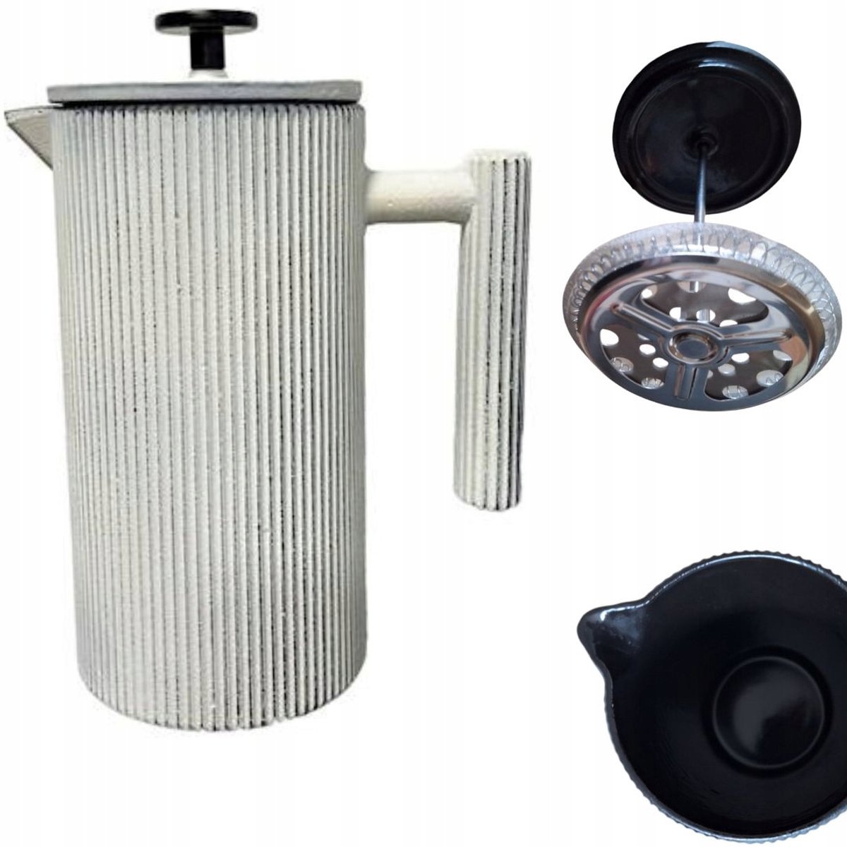 Gietijzeren Theepot met Filter 0.8L - Stijlvolle Orientalische Sfeer