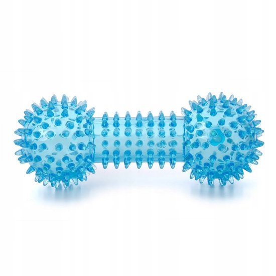 West Paw Snackspeelgoed Qwizl, lichtblauw, Maat: S – Bas 4 Dieren