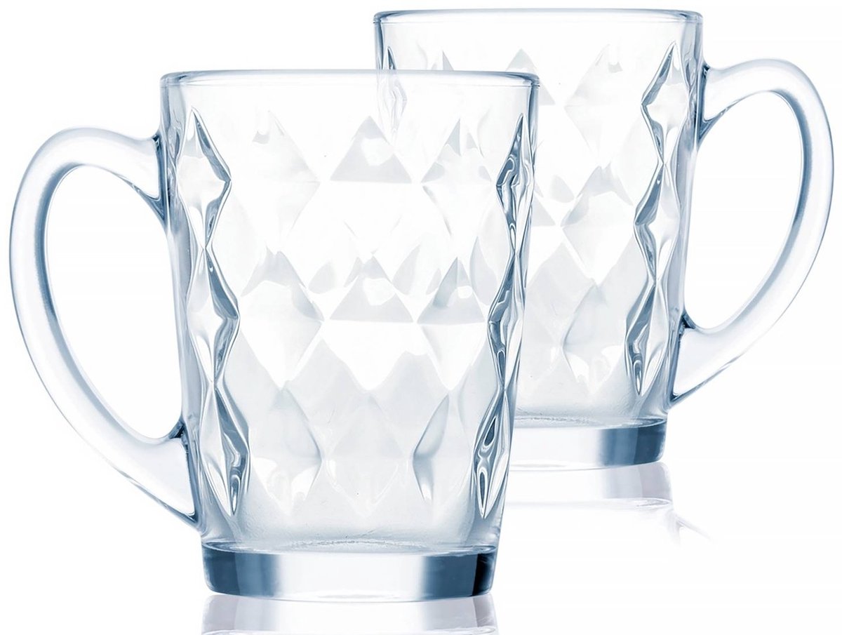 Luminarc Diamond Glazen 6x 320ml - Stijlvol en Duurzaam