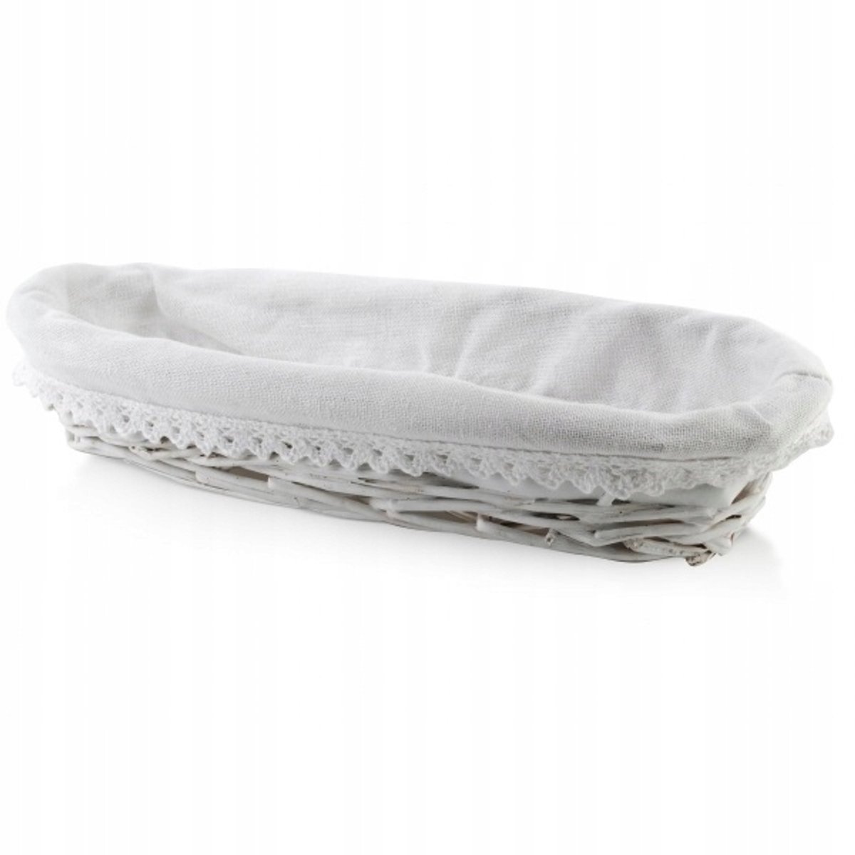 Rieten mand voor bestek, brood, 27.5cm