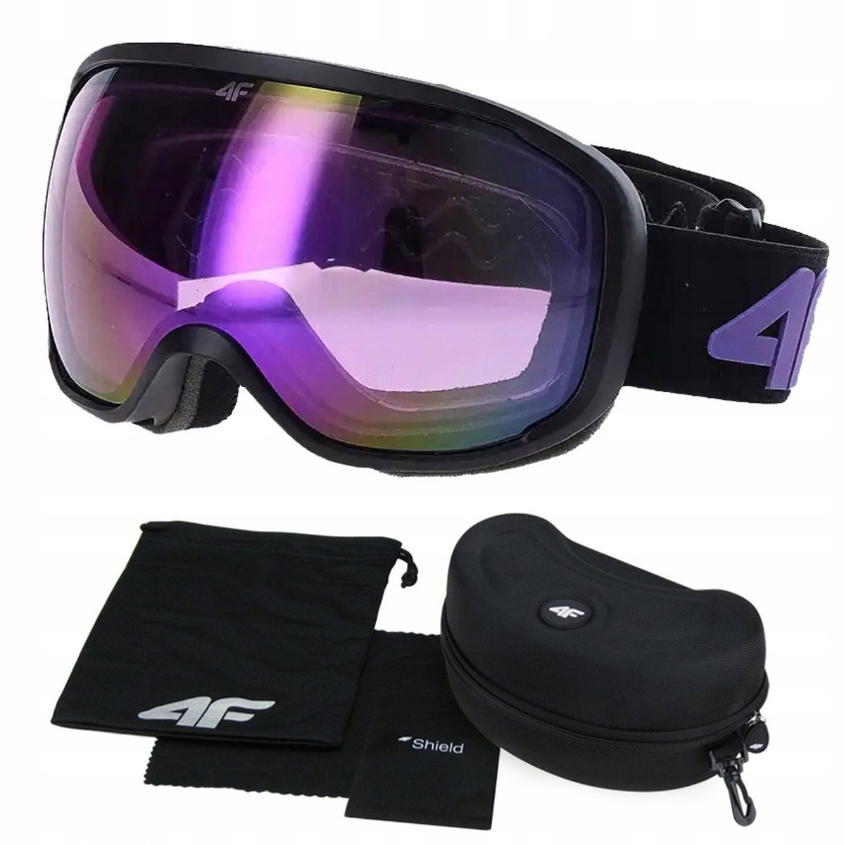 4F Kinderskibril AntiFog UV400 Categorie 2 - Eén maat