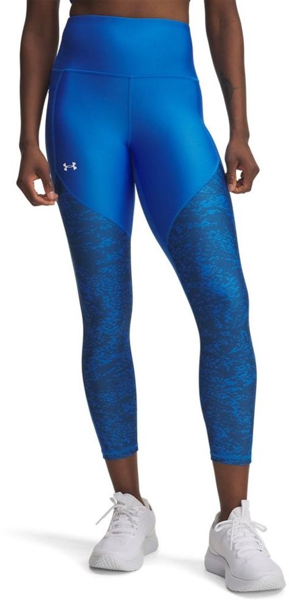 Under Armour dameslegging met technische print en enkellengte