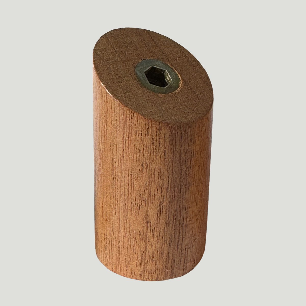 Set van 6 houten kledinghaken (kapstok), sapeli