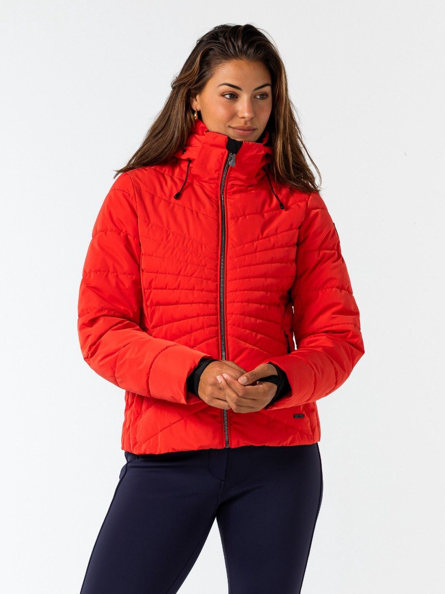 FALCON tabita jacket Ski jack dames Rood