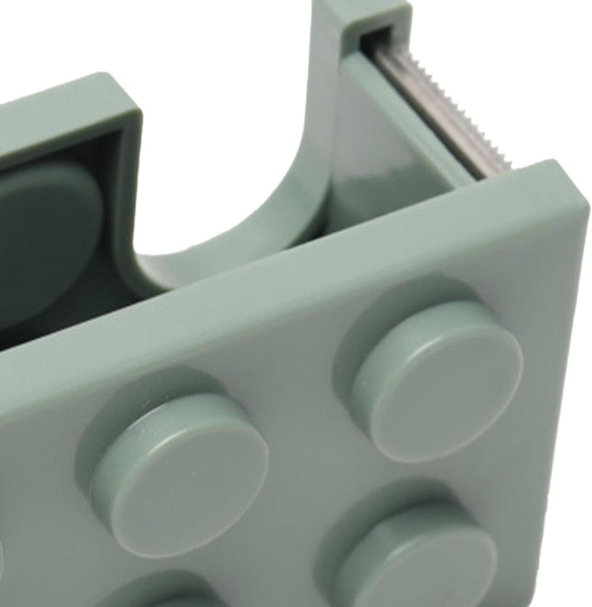 Allecto plus - Mini Tape-dispenser met Scherp Mes - Desktop Design - Kantoor, School Thuis - Groente Themed - Delicaat en Mini-bouwsteenvorm