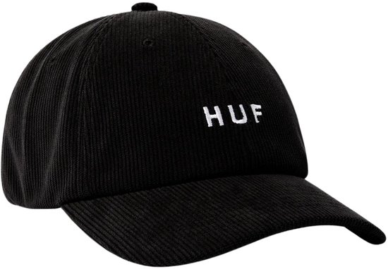 HUF OG Corduroy 6-Panel Trend Caps / Skate Zwart