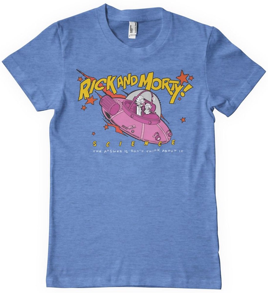 Rick and Morty T-shirt Science T-shirt WB-1-RM016-DTF897