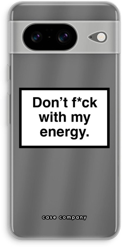 Case Company® - Hoesje geschikt voor Google Pixel 8 hoesje - My energy - Soft Cover Telefoonhoesje - Bescherming aan alle Kanten en Schermrand