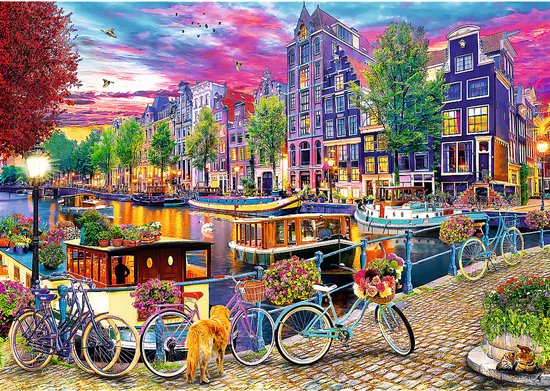 Trefl puzzel - Europese hoofdsteden - 2x500 stukjes legpuzzel. | bol