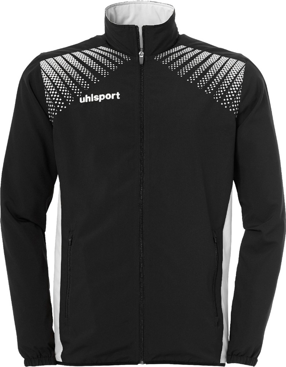 Uhlsport Goal Präsentationsjacke 1005161 Schwarz/Weiß-M