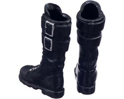 1/6 Vrouwelijke Platte Lace Up Schoenen voor Actiefiguren