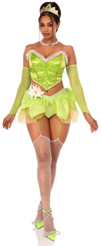 Leg Avenue - Bayou Babe Kostuum - S - Groen
