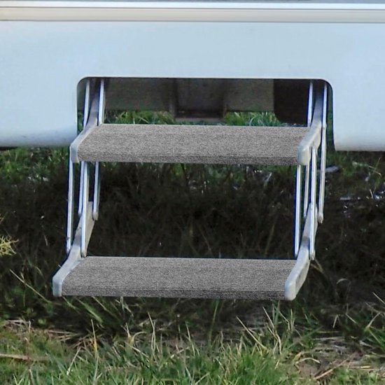 4 Stuks Wielkeggen, Antislip Rubberen Wielstopper, Heavy Duty RV-wielblok, Duurzaam Compact Driehoekig Bandenstopblok voor Aanhangwagen, Vrachtwagen, Auto