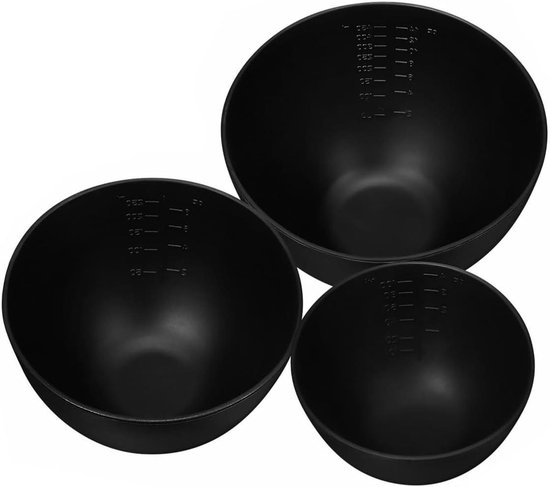 5 in 1 siliconen gezichtsmasker mengkom set met applicator spatula borstel vloeibare poedermaatbeker
