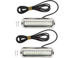 Led-marinelicht Allecto plus - Waterdichte LED-verlichting voor boten met 42 leds, onderwaterverlichting voor boten en jachten, wit licht